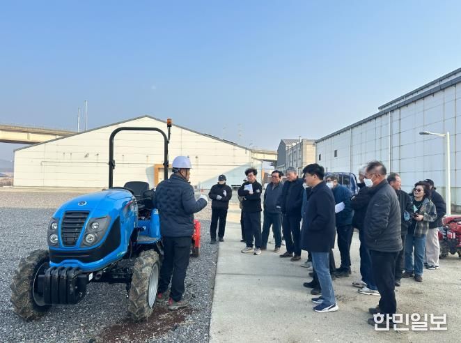 군산시농기계현장이용및안전교육성료