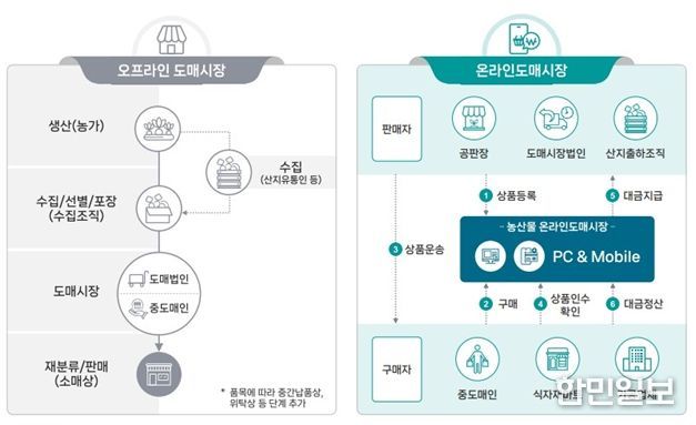산지 농수산물 유통망 안정적 구축