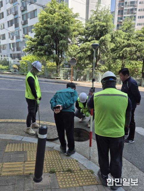 市, 상하수도 위치정보 대대적 정비