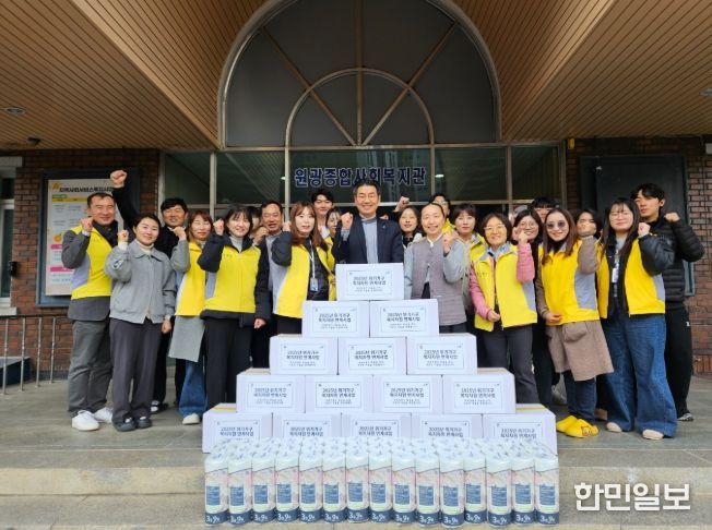 위기가구에 온정 담은 '식품꾸러미' 지원