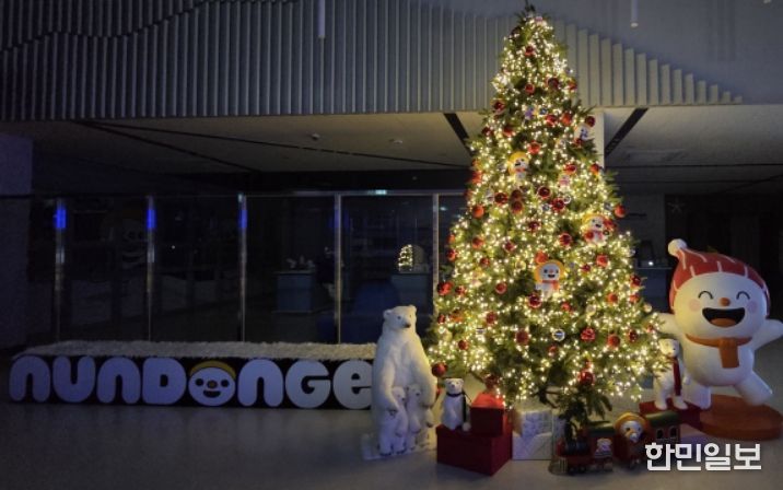 평창올림픽플라자 대형 크리스마스 트리