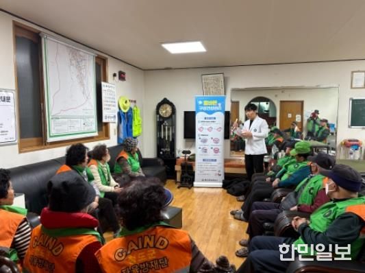 청도군, 경로당 찾아가는 어르신 구강건강관리 교육 성료(청도읍고수8리경로당)