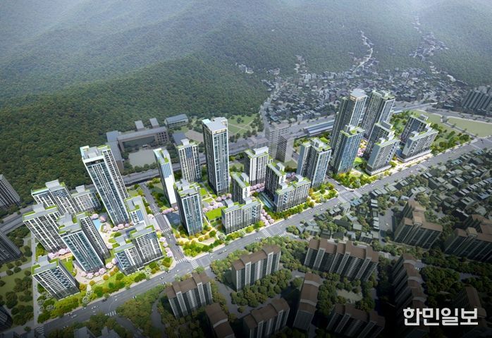 조감도(참고자료로서 통합심의 조치계획 수립 및 인허가 과정 등에서 조정될 수 있음)