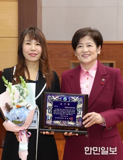 달성군청소년상담복지센터 교육기부 유공기관 감사패 수상