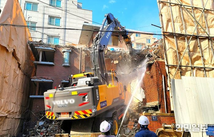 양천구 비산먼지 발생사업장 점검 현장