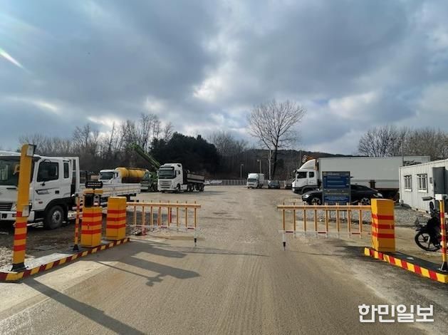 파주시, 건설기계 임시 공영주기장 지속 운영