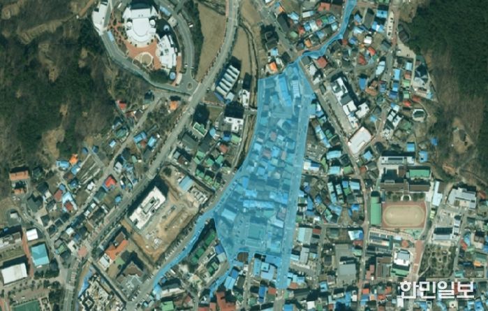 2026년 지적재조사사업으로 지정된 읍내3지구