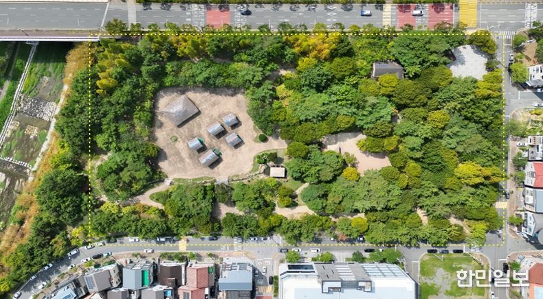 관동고분공원 전경