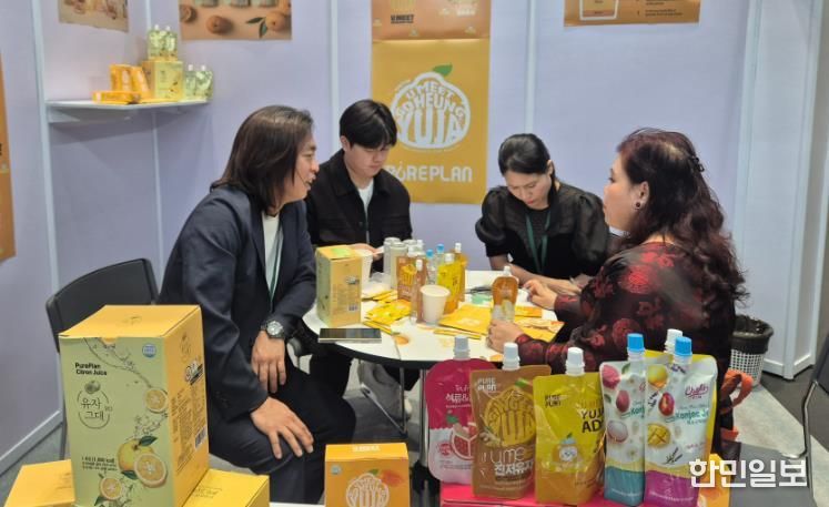 수출 지원-서울푸드 인 방콕 전남 농수산식품 홍보관