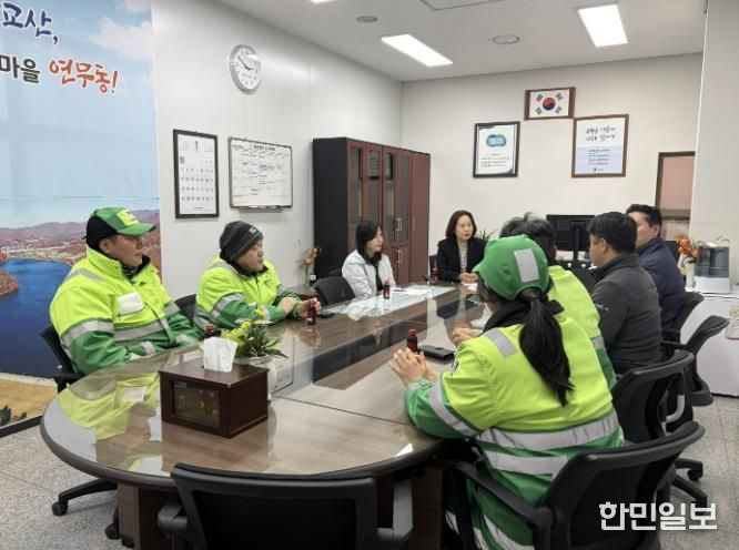 수원시 장안구 연무동, 생활폐기물 수집·운반 대행업체와 소통 간담회 추진