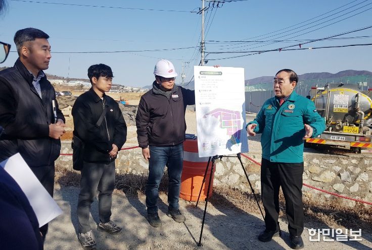 김기환 의원, 장현 도시첨단산업단지 조성 추진 현장 간담회