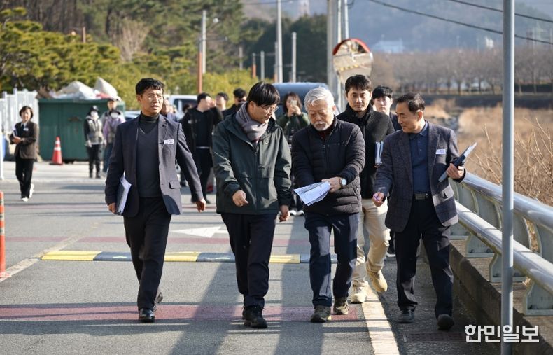 변광용 거제시장, 시민공감 간담회 민원 현장 점검