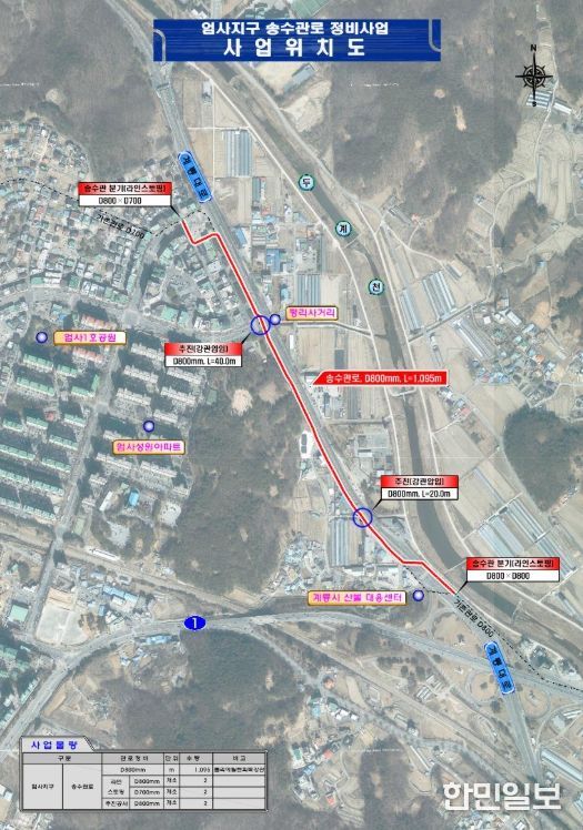 계룡시, 상수도 인프라 개선․확충 총력