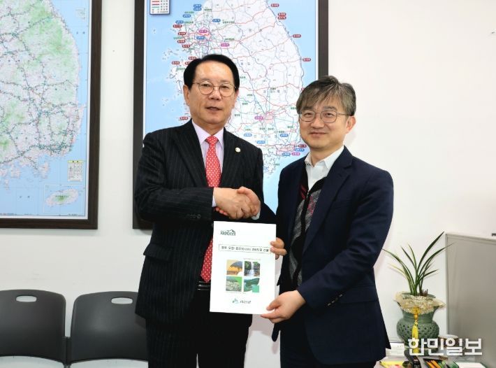 송인헌 괴산군수 국토부 찾아 ‘오창~괴산 고속도로’ 국가계획 반영·조속 추진 건의