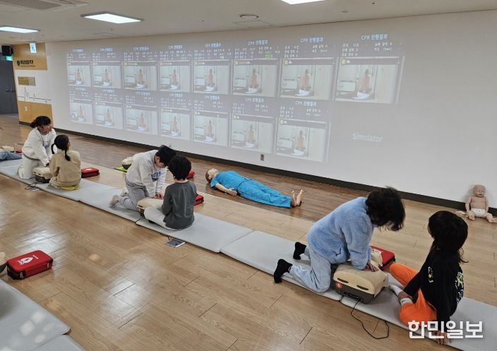 인천동부교육지원청, 거점형 늘봄센터 학생 대상 ‘응급처치 중심 안전 체험 프로그램’ 운영