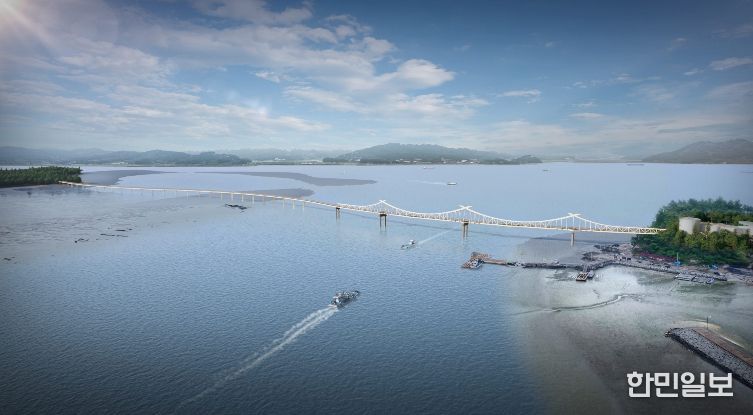 보성군, 2026년 바다가 여는 해양수산 르네상스 본격화_보성벌교갯벌 생태탐방로드 조성사업 3구간 조감도 (장암~해도 다리)