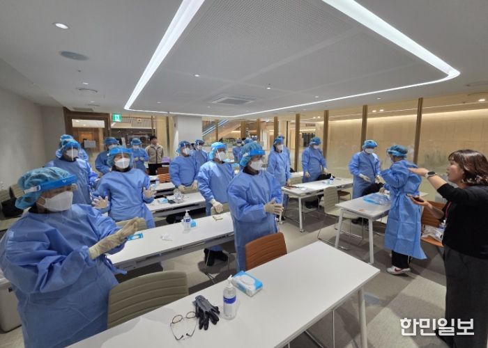 의왕시, 노인주거복지시설 감염예방 교육 실시