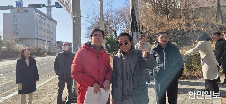 남구의회 김대영 의원, 수암동 보행환경 개선 현장 점검