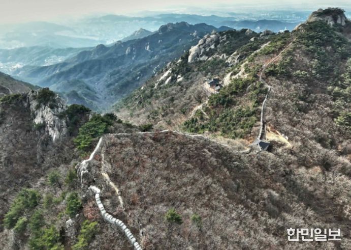 한양의 수도성곽 – 북한산성 대남문 구간 (고양시 제공)