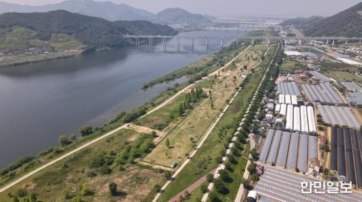 밀양시 삼랑진파크골프장 전경