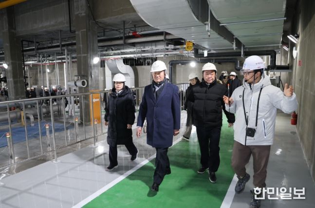 제주공공하수처리시설 현대화사업 현장 방문