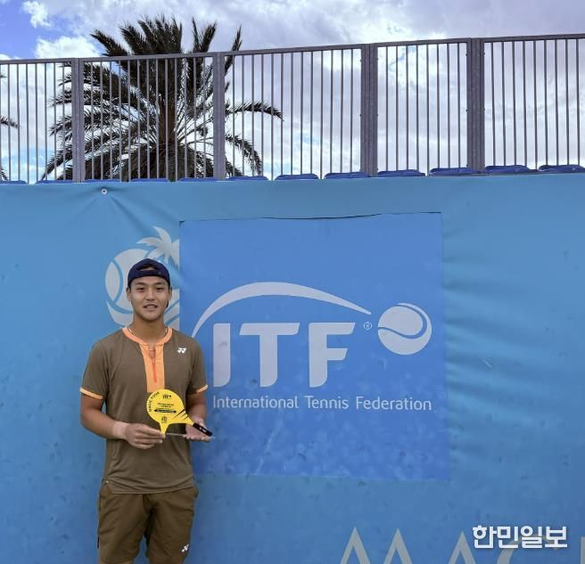 양구군청 테니스팀 김근준, 국제대회 복식 우승 쾌거