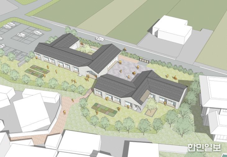 홍산면 공동생활홈 조감도