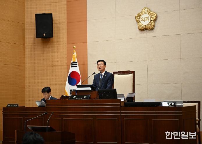 완주군의회 임시회 제1차 본회의