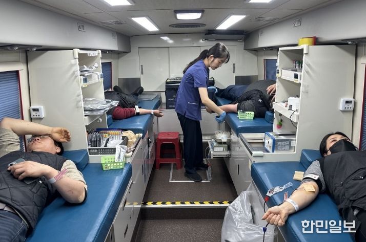 구례군, 동절기 혈액 수급 안정화를 위한 헌혈 행사 개최