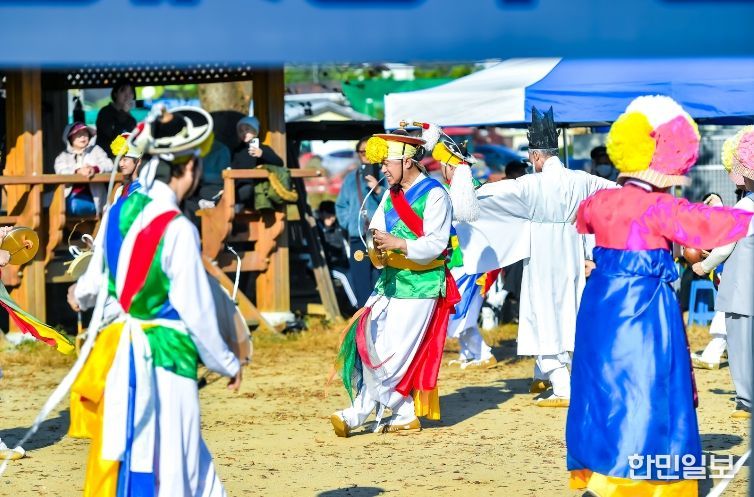 2025년 함안화천농악 공개행사 발표회 공연