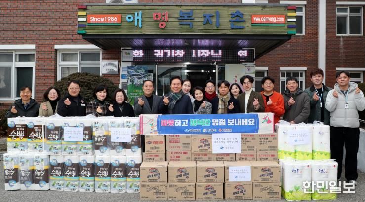 권기창 안동시장, 설 명절 앞두고 사회복지시설 위문