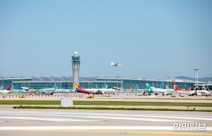 인천공항 외부 전경