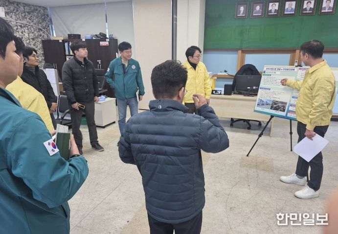 진안군, 설 명절 대비 전통시장 안전 점검 실시