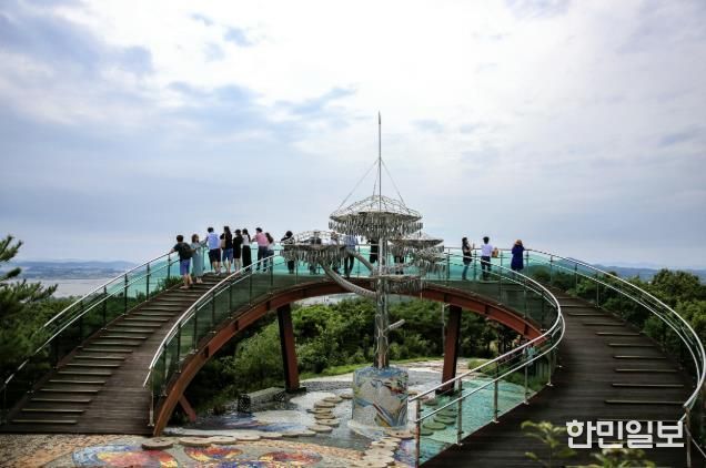 바다향기수목원 전경