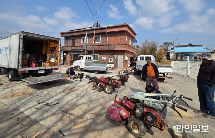 농기계 순회 수리 교육 관련 사진