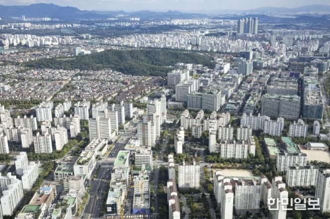 일산신도시 전경