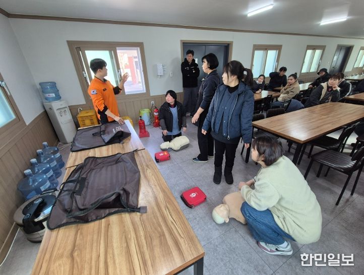 영동소방서 외국인 근로자 맞춤 소방교육