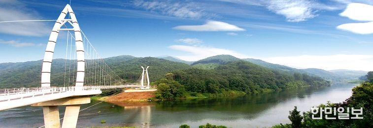 죽곡면 대황강 출렁다리