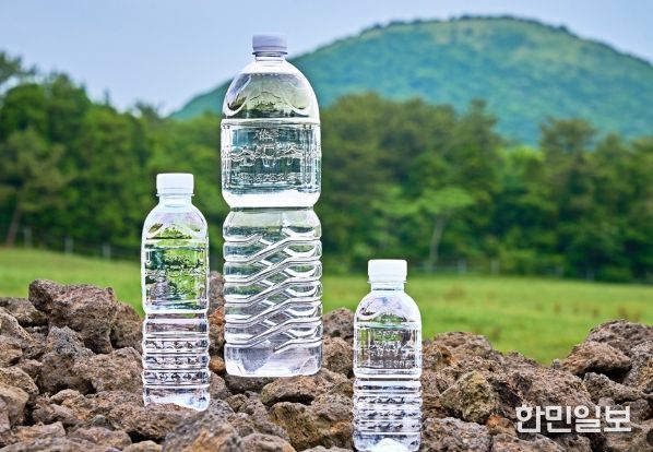 무라벨 ‘제주삼다수 그린’.