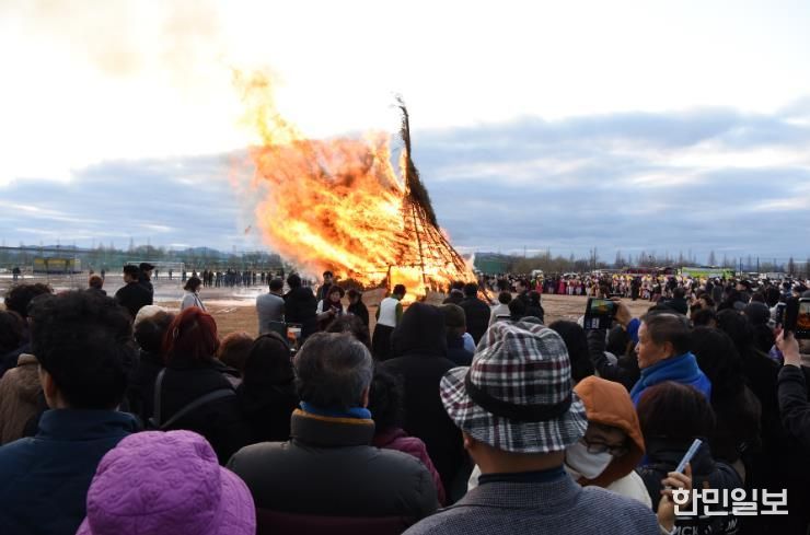 사상전통달집놀이2026.3.3 (달집태우기)