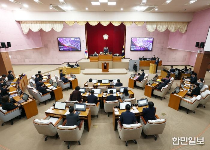 안양시의회, 제309회 임시회 개회