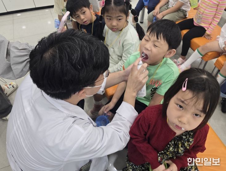 영주시보건소, 미취학 아동 건강한 치아 만들기 나선다
