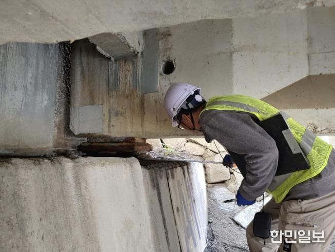 상주시, 해빙기 대비 관내 교량 일제 점검 실시