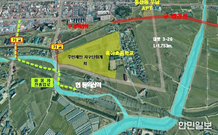 민원지역 현황 도면