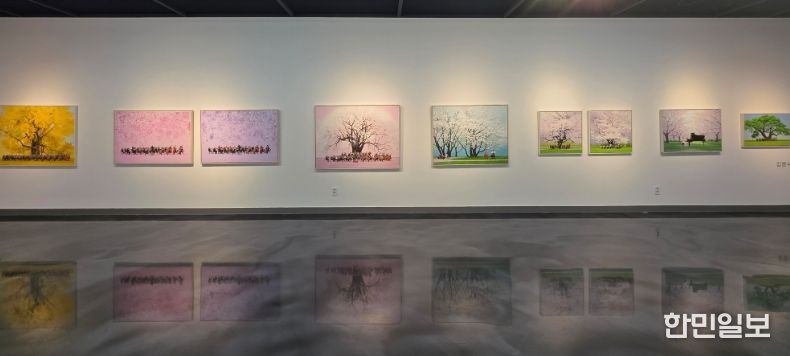 지역 우수 중견작가 김명수, 문은숙, 서정도 초대 3Column展