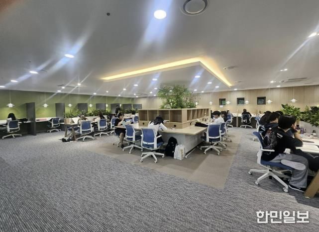 몽글몽글 스터디존 내부 전경