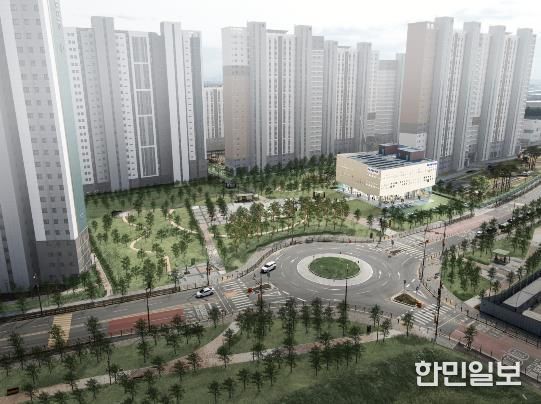 삼봉도서관 조감도