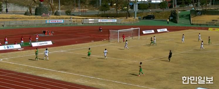 금산인삼에프씨(FC) 승리 하이라이트 이미지 및 경기 모습