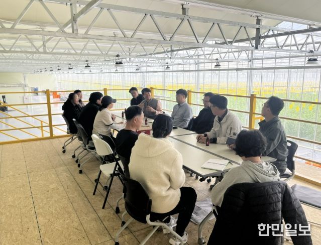 봉화군, 임대형 스마트팜 생산 토마토 유통협의 간담회 가져