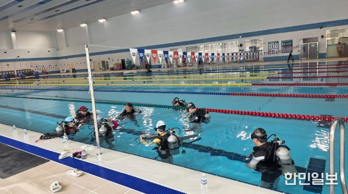 울주종합체육센터, ‘고객의 날’ 기념 스쿠버다이빙 체험 강습에 지역 주민 큰 호응
